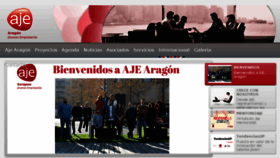 What Ajearagon.com website looked like in 2018 (6 years ago)