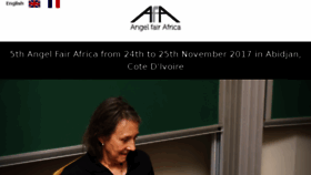 What Angelfairafrica.com website looked like in 2018 (6 years ago)