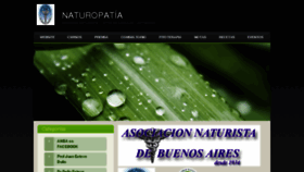 What Asociacionnaturista.com website looked like in 2018 (6 years ago)