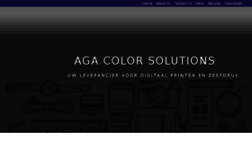 What Agacolor.com website looked like in 2018 (6 years ago)