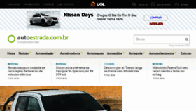 What Autoestrada.com.br website looked like in 2018 (6 years ago)