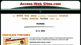 What Access-websites.com website looked like in 2018 (6 years ago)