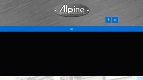 What Alpinemetal.com website looked like in 2018 (6 years ago)