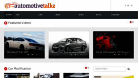 What Automotivetalkz.com website looked like in 2018 (6 years ago)