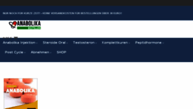 What Anabolikabestellen.net website looked like in 2018 (6 years ago)