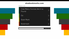 What Atozbookmarkc.com website looked like in 2018 (6 years ago)