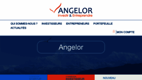 What Angelor.biz website looked like in 2018 (6 years ago)