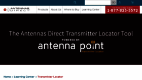 What Antennapoint.com website looked like in 2018 (6 years ago)