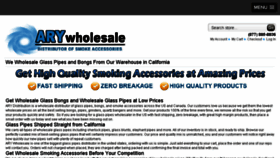 What Arywholesale.com website looked like in 2018 (6 years ago)
