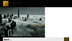 What Alnajjargroup.ae website looked like in 2018 (8 years ago)