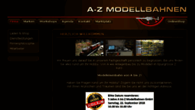 What A-z-modellbahnen.ch website looked like in 2018 (6 years ago)