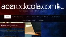 What Acerockcola.com website looked like in 2018 (6 years ago)