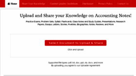 What Accountingnotes.net website looked like in 2018 (6 years ago)