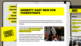 What Amnesty-todesstrafe.de website looked like in 2018 (6 years ago)