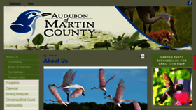 What Audubonmartincounty.org website looked like in 2018 (6 years ago)