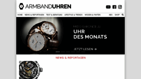 What Armbanduhren-online.de website looked like in 2018 (6 years ago)