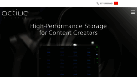What Active-storage.com website looked like in 2018 (6 years ago)