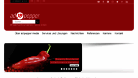 What Addpepper.com website looked like in 2018 (6 years ago)