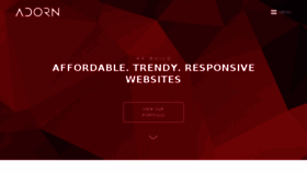 What Adornconsultants.com website looked like in 2018 (6 years ago)