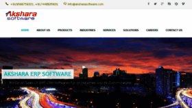 What Aksharasoftware.com website looked like in 2018 (6 years ago)