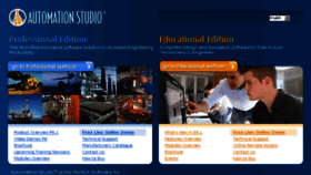 What Automationstudio.com website looked like in 2018 (6 years ago)