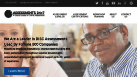 What Assessmentbusinesscenter.com website looked like in 2018 (6 years ago)