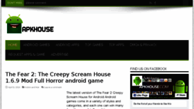 What Apkhouse.com website looked like in 2018 (6 years ago)
