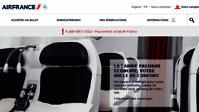 What Airfrance.dz website looked like in 2018 (6 years ago)