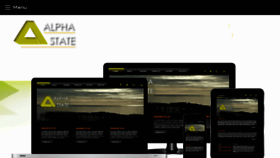 What Alphastate.co.uk website looked like in 2018 (6 years ago)