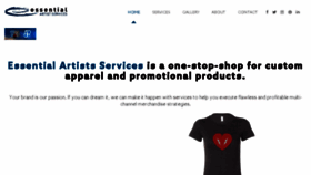 What Artistservices.com website looked like in 2018 (6 years ago)