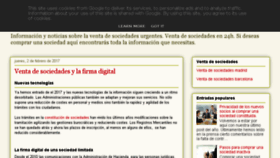 What Asespana.es website looked like in 2018 (6 years ago)
