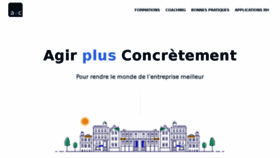 What Aplusc.fr website looked like in 2018 (6 years ago)