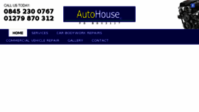 What Auto-house.co.uk website looked like in 2018 (6 years ago)