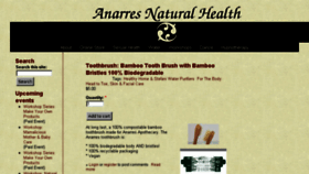What Anarreshealth.ca website looked like in 2018 (6 years ago)