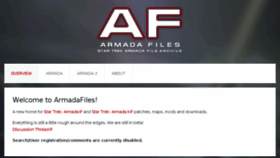 What Armadafiles.com website looked like in 2018 (6 years ago)