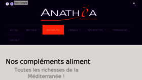 What Anathea-mediterranee.com website looked like in 2018 (6 years ago)