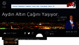 What Aydin.bel.tr website looked like in 2018 (6 years ago)