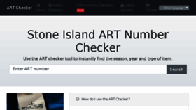 What Artchecker.co.uk website looked like in 2018 (6 years ago)