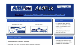 What Ampuk.co.uk website looked like in 2018 (6 years ago)