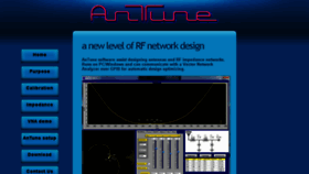 What Antune.net website looked like in 2018 (6 years ago)