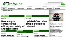 What Aphadruginfoline.com website looked like in 2018 (6 years ago)