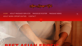 What Asianmassageclub.com.au website looked like in 2018 (8 years ago)