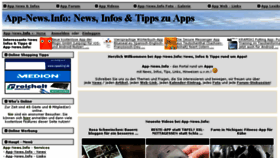 What App-news.info website looked like in 2018 (6 years ago)