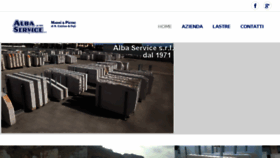 What Albaservicemarmi.it website looked like in 2018 (6 years ago)