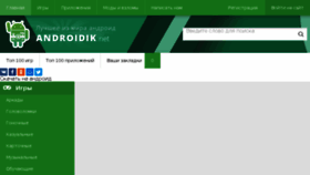 What Androidik.net website looked like in 2018 (6 years ago)