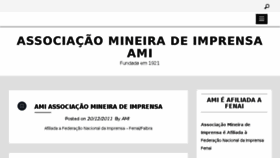 What Ami.net.br website looked like in 2018 (6 years ago)