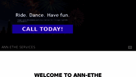 What Annetheservices.com website looked like in 2018 (6 years ago)