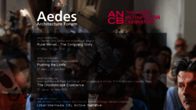 What Aedes-arc.de website looked like in 2018 (6 years ago)