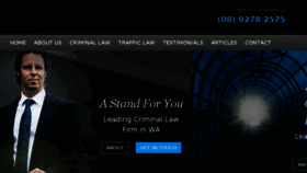What Andrewwilliamslawyer.com.au website looked like in 2018 (6 years ago)