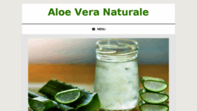 What Aloeveranaturale.it website looked like in 2018 (6 years ago)